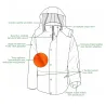 Parka Francital Saugues 4 Poches Imperméable EN 343