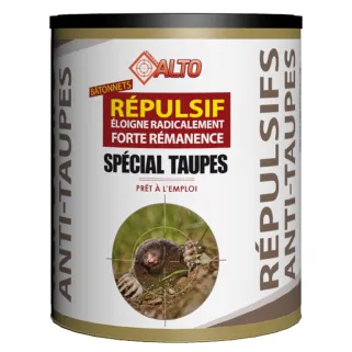 Lot de 10 boîtes répulsif taupes - 55 bâtonnets