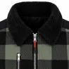 Chemise polaire matelassée homme LMA® - Vert - 390 g/m²