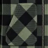 Chemise polaire matelassée homme LMA® - Vert - 390 g/m²