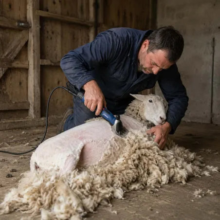 Tondeuse Heiniger Xpert pour moutons - Précision et confort