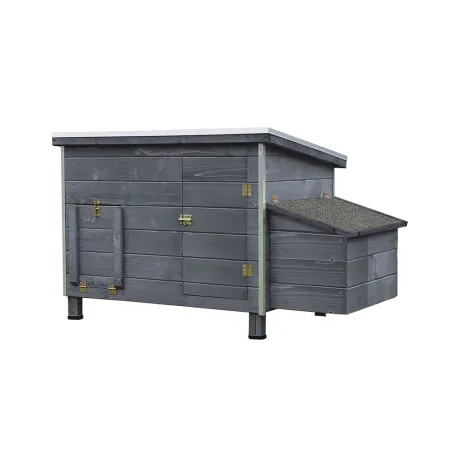 Poulailler Managua Stone - Bois & aluminium premium