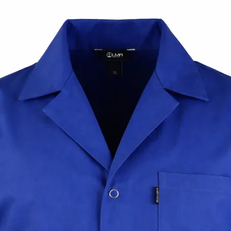 Blouse homme Limeur LMA® coton bleu - 240 g/m² manches longues