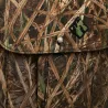 Gilet harnais chasse camo roseaux multi-poches adaptable