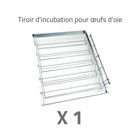 Couveuse évolutive multi-espèces avec tiroirs et panier