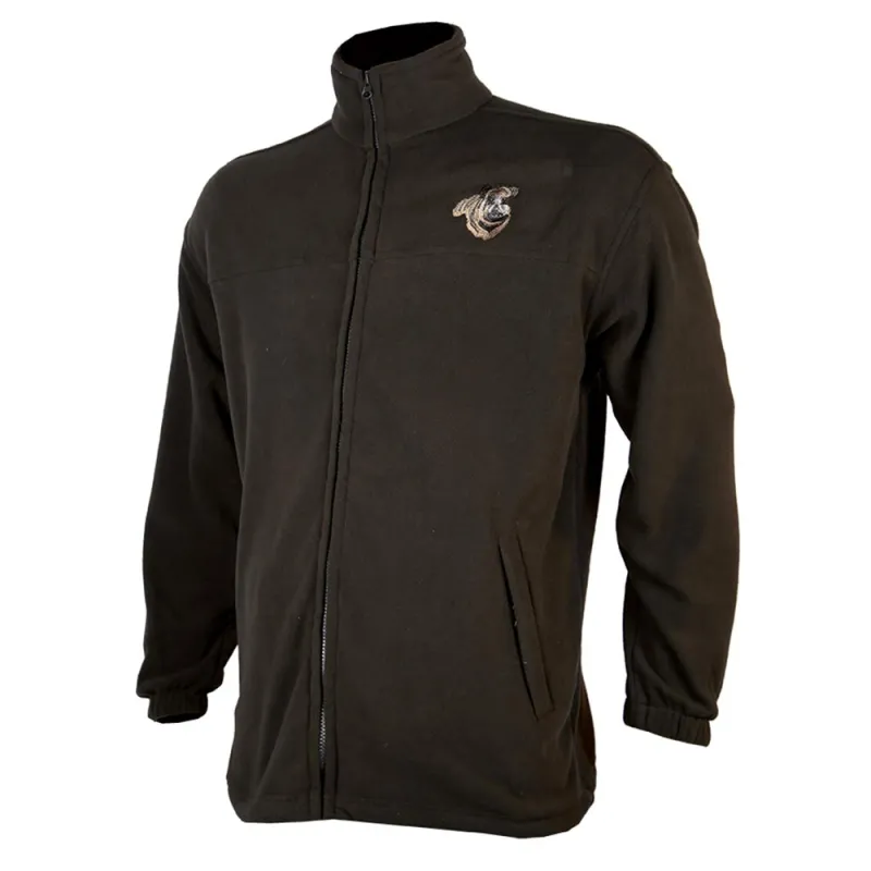 Blouson polaire kaki sanglier 2 poches M à 4XL Treeland®