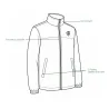 Blouson polaire kaki sanglier 2 poches M à 4XL Treeland®