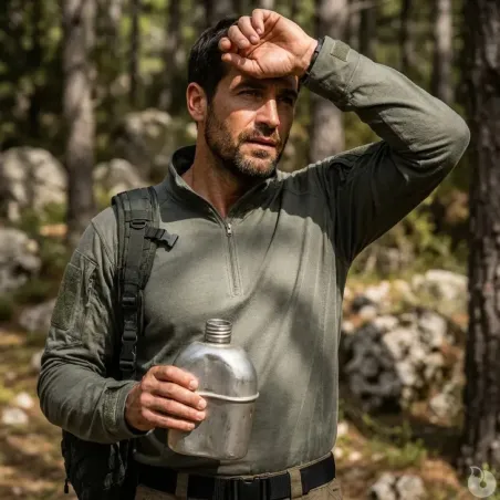 Chemise Ubas Fighter résistante kaki M à 3XL chasse
