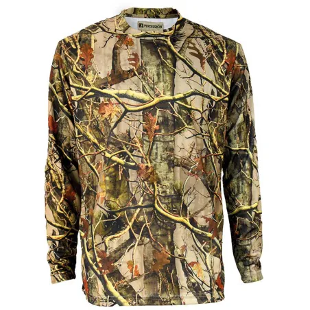 T-shirt chasse Ghost Camo Forest Evo manches longues