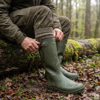 Bottes Arxus Pioneer Nord Green isolées néoprène -15°C