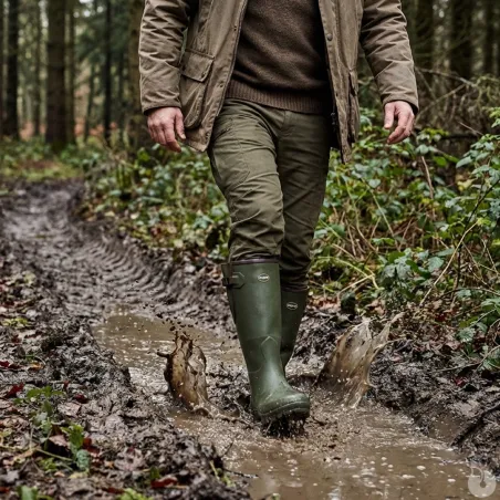 Bottes Arxus Pioneer Nord Green isolées néoprène -15°C