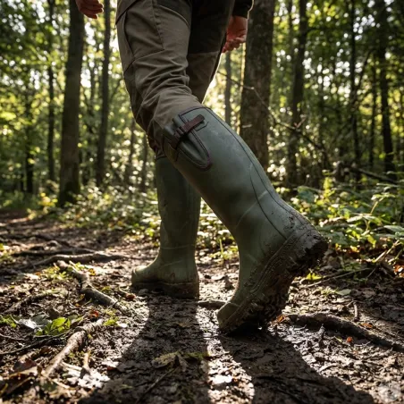 Bottes Arxus Pioneer Nord Green isolées néoprène -15°C