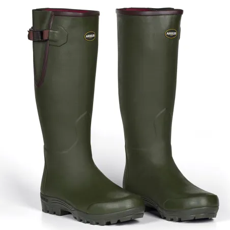 Bottes Arxus Pioneer Nord Green isolées néoprène -15°C