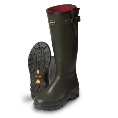 Bottes Arxus Pioneer Nord Green isolées néoprène -15°C