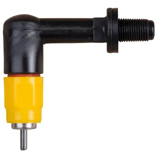 Pipette coudée pour abreuvoir volailles et poussins