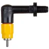 Pipette coudée pour abreuvoir volailles et poussins