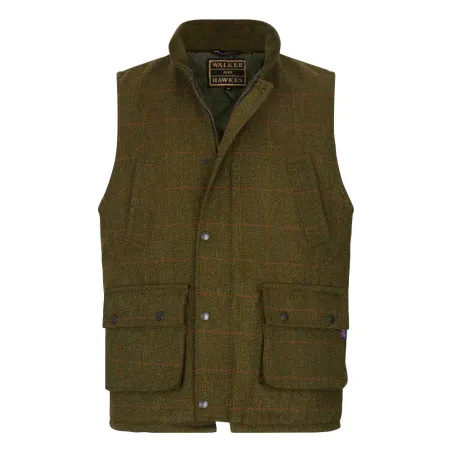 Gilet de chasse Barington Vert Laine Walker & Hawkes