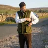 Gilet de chasse Barington Vert Laine Walker & Hawkes
