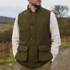 Gilet de chasse Barington Vert Laine Walker & Hawkes