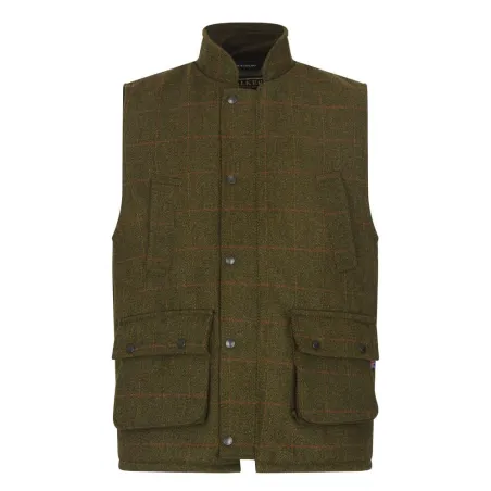 Gilet de chasse Barington Vert Laine Walker & Hawkes
