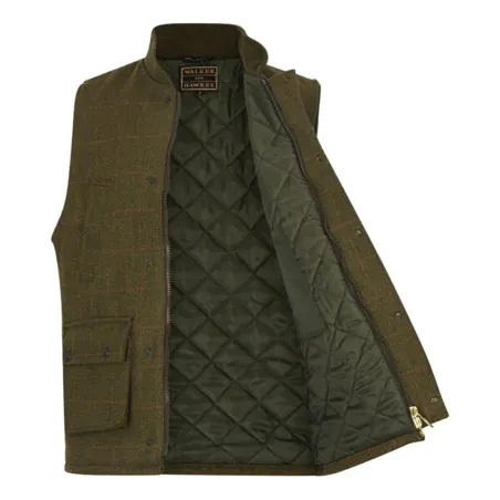 Gilet de chasse Barington Vert Laine Walker & Hawkes