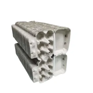 Boîtes à œufs carton 2x6 - Lot de 124 pièces premium