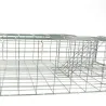 Lot de 5 nasses à rats musqués - 2 entrées 100x16x34 cm