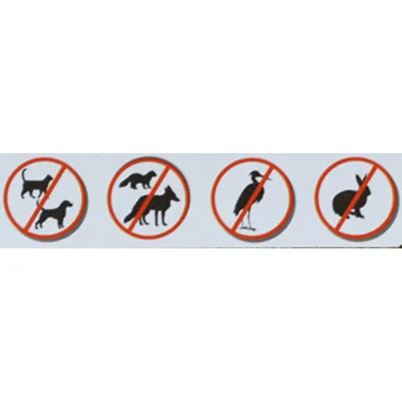 Répulsif électronique anti-chats, chiens et fouines 200 m²