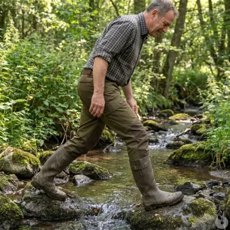Pantalon chasse Imperlight kaki - Tailles 38 à 60