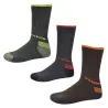 Lot 3 paires chaussettes rando semi-montantes confort