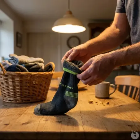 Lot 3 paires chaussettes rando semi-montantes confort