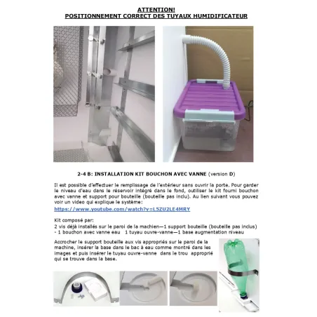 Couveuse multi-espèces : caille, poule, oie, paon, dinde