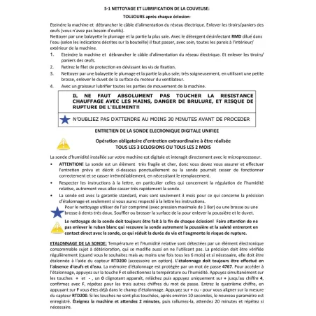Couveuse multi-espèces : caille, poule, oie, paon, dinde