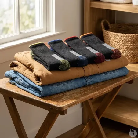 Lot 4 paires chaussettes renforcées LMA - Chasse & Extérieur