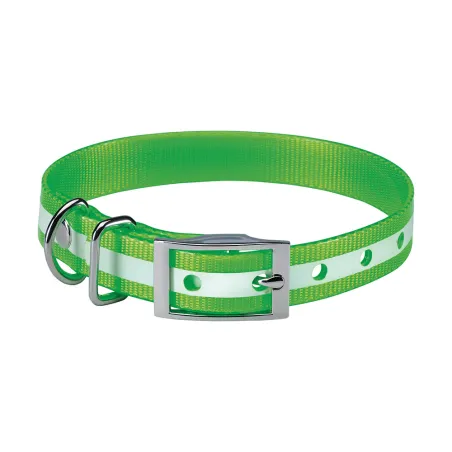 Collier chien phosphorescent vert 45 cm - Sécurité nocturne