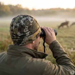 Bonnet Alpha léger camo kaki Veil - Taille unique