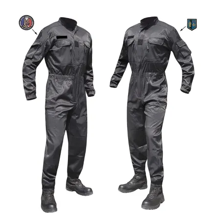 Combinaison Platinium Noire Homme - Déperlante et Ultra-Résistante