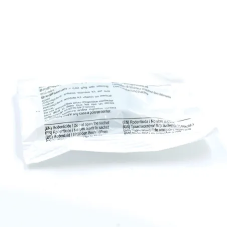 Bloc raticide brodifacoum 140g - Élimine rats et souris
