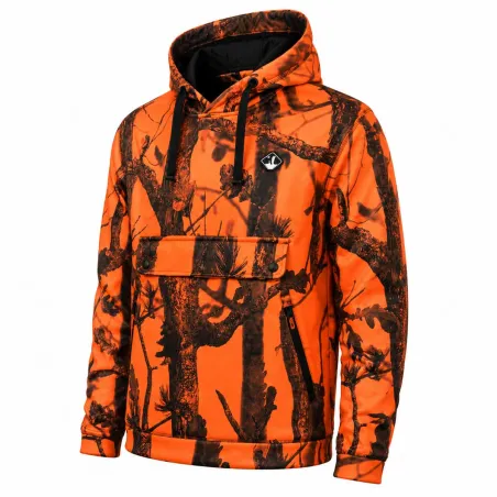 Sweatshirt Blaze Black micro-polaire pour éleveurs