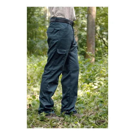 Pantalon travail vert multi-poches - Tailles 38 à 66