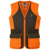 Gilet de chasse haute visibilité déperlant Percussion