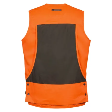 Gilet de chasse haute visibilité déperlant Percussion