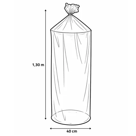 Housses pour tomates - Lot de 2 - Ø40x130 cm