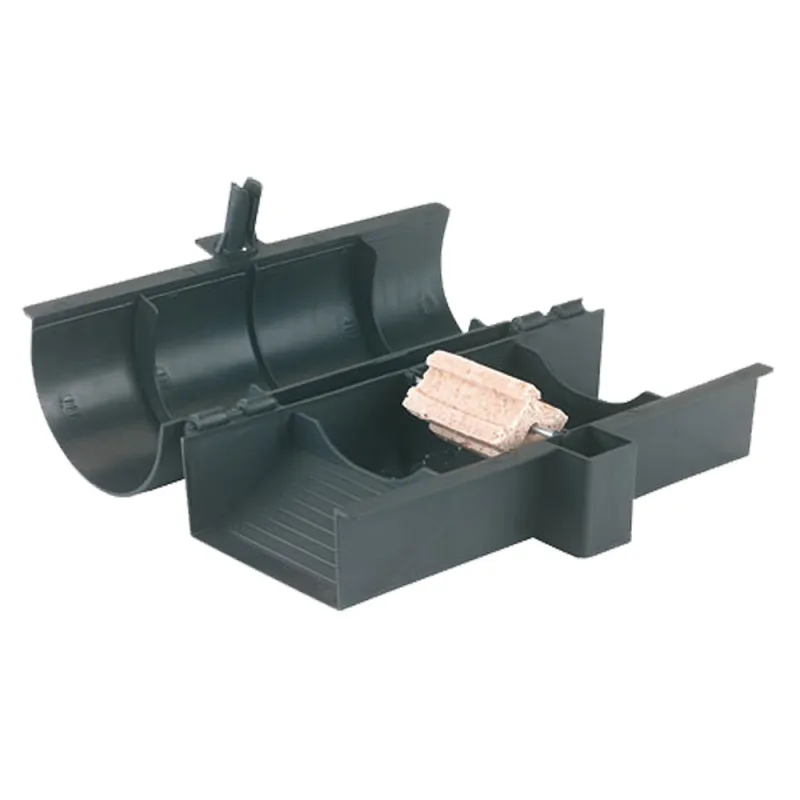 Boîte à appâts sécurisée PVC pour rats avec verrou et clé
