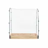 Carré potager tomates en sapin avec housse PVC 115x30x120cm