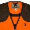 Gilet haute visibilité Savane avec carnier pour chasse