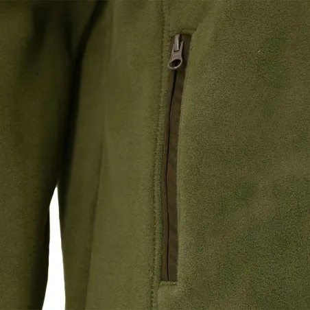 Blouson polaire Percussion kaki/marron M à 4XL