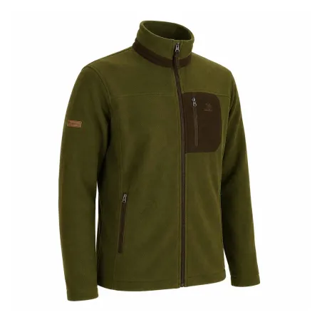 Blouson polaire Percussion kaki/marron M à 4XL