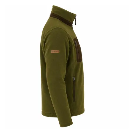 Blouson polaire Percussion kaki/marron M à 4XL