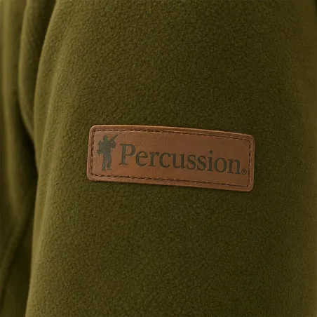 Blouson polaire Percussion kaki/marron M à 4XL